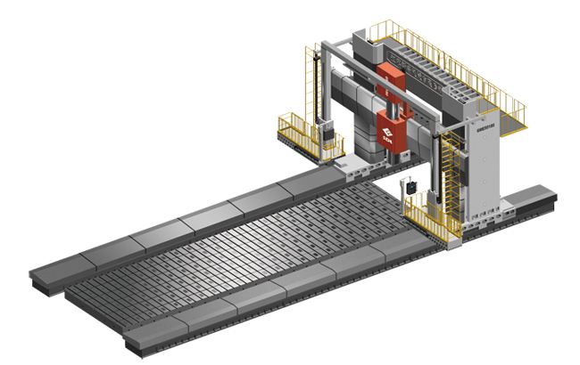 龍門(mén)鏜銑床工作臺(tái)
